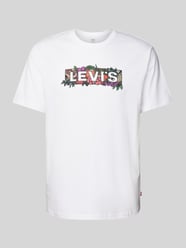 T-Shirt mit Logo-Print von Levi's® Weiß - 38