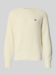 Regular Fit Strickpullover aus reiner Wolle von Lacoste - 32