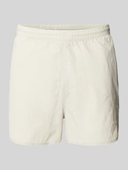 Regular Fit Shorts mit Label-Print Modell 'Daigo' von HUGO Grau - 44