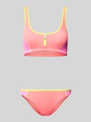 Bikini met structuurmotief, model 'BONGOPICA POPMI' van Banana Moon - 36