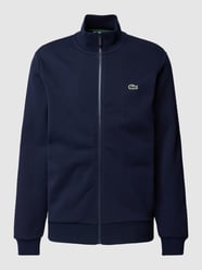 Sweatjacke mit Logo-Stitching von Lacoste Blau - 13