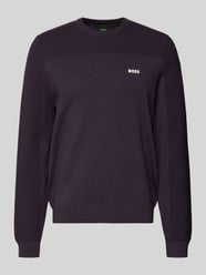Regular Fit Strickpullover mit Woll-Anteil Modell 'MOMENTUM' von BOSS Green - 2