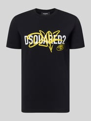 Regular Fit T-Shirt aus reiner Baumwolle mit Rundhalsausschnitt von Dsquared2 Ready to Wear - 37
