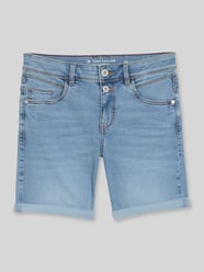 Regular Fit Jeansshorts mit Knopf Detail von Tom Tailor - 34