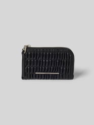 Portemonnaie mit Strukturmuster Modell 'Ruched' von CK Calvin Klein - 48