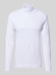 Regular Fit Longsleeve aus reiner Baumwolle mit Rollkragen von Christian Berg Men - 13