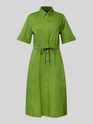 Midikleid mit Bindegürtel von Marc Cain - 33
