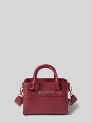 Handtas met labeldetail, model 'ALEXIA' van VALENTINO BAGS Bordeaux - 39