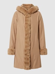 Keerbare jas met capuchon van PETITE M. Bruin - 9