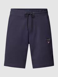 Sweatshorts mit Tunnelzug von Aeronautica Militare Blau - 22