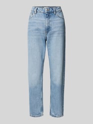 Mom Fit Jeans im 5-Pocket-Design Modell 'MOM2000' von Mango Blau - 3