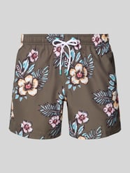 Badehose mit Gesäßtasche und Label-Patch von Sundek - 44