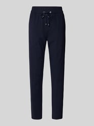 Slim fit stoffen broek met ritszakken van Marc Cain - 8