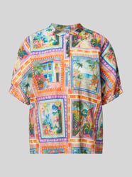 Relaxed Fit Bluse mit Rundhalsausschnitt von Emily Van den Bergh - 25