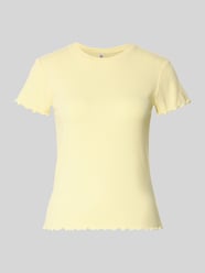 Slim Fit T-Shirt mit Viskose-Anteil Modell 'NICCA' von PIECES - 47