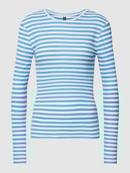 Slim Fit Langarmshirt aus Bio-Baumwoll-Mix Modell 'RUKA' von Pieces - 12