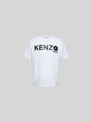T-Shirt mit Label-Print von Kenzo Weiß - 26