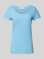 T-Shirt mit Rundhalsausschnitt von Rich & Royal Blau - 22