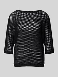 Gebreide pullover met 3/4-mouwen, model 'Emma' van Brax - 27