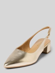 Pumps mit Blockabsatz von Tamaris Gold - 3
