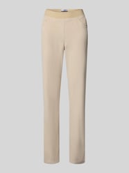 Slim Fit Jeans aus Baumwoll-Viskose-Mix Modell 'Pamina' von Raphaela By Brax Beige - 3