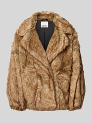 Jacke aus Kunstfell mit Reverskragen Modell 'FAZOCA' von ICHI - 2