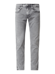 Slim Fit Jeans mit Stretch-Anteil Modell 'Anbass' von Replay Grau - 36
