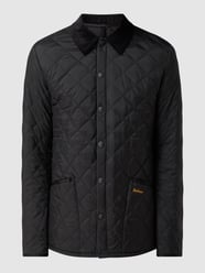 Steppjacke mit Wattierung Modell 'Liddesdale' von Barbour Schwarz - 36