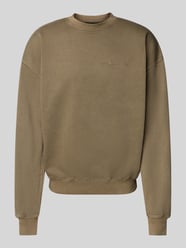 Oversized sweatshirt met labelstitching van Pegador - 9