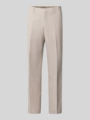 straight fit broek van linnenmix model 'Wesley' van Matinique - 36