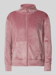 Sweatjack met opstaande kraag van Christian Berg Woman Roze - 33