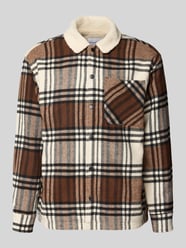 Regular Fit Hemdjacke mit Teddyfell Modell 'ZAC' von JACK & JONES - 1