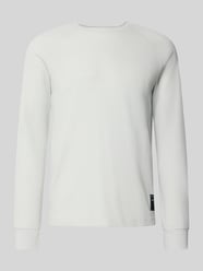 Regular fit shirt met lange mouwen en wafelstructuur van Tom Tailor Denim - 7