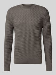 Wollen pullover met structuurmotief van ARMANI EXCHANGE - 19