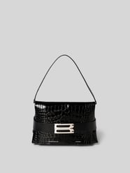 Handtasche mit Label-Detail von Victoria Beckham Schwarz - 8