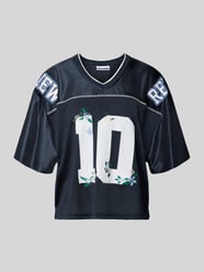t-shirt z dekoltem w serek od REVIEW - 14