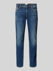 Slim Fit Jeans im 5-Pocket-Design Modell 'Vegas' von Mustang Blau - 26