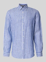 Koszula casualowa o kroju slim fit z czystego lnu od Christian Berg Men - 17