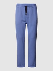 Sweatpants mit Label-Stitching Modell 'Demu' von HUGO Lila - 45