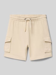 Szorty o kroju straight fit z kieszeniami cargo od Blue Seven - 47