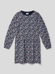 Jurk met all-over motief van s.Oliver RED LABEL Blauw / turquoise - 48