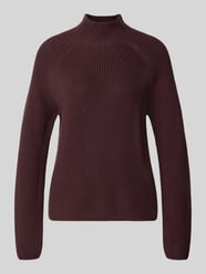Regular Fit Pullover aus reiner Baumwolle von Marc O'Polo Bordeaux - 11