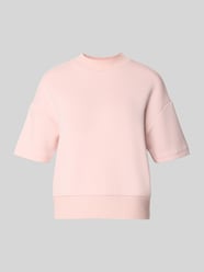 Regular Fit T-Shirt aus Viskose-Mix Modell 'Galita' von OPUS Pink - 10