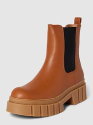 Chelsea boots met hoge hak, model 'BAIZA' van Only Bruin - 44