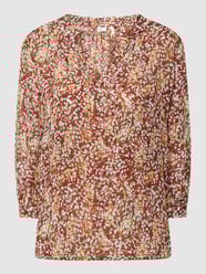Blusenshirt aus Chiffon von s.Oliver BLACK LABEL Rot - 31
