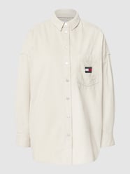 Hemdjacke mit Kentkragen Modell 'CORDUROY' von Tommy Jeans Beige - 35