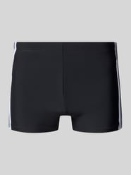Spodenki kąpielowe o kroju slim fit z elastycznym pasem od SCHIESSER - 5