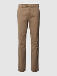 Regular Fit Chino mit Stretch-Anteil Modell 'LUPUS' von Mmx Beige - 22