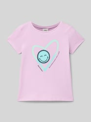 Loose Fit T-Shirt mit Smiley®-Print von s.Oliver RED LABEL - 2