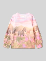 Regular Fit Sweatshirt mit Baumwoll-Anteil von s.Oliver RED LABEL Pink - 26